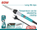 Total TET160831 Electric soldering iron 60W - Image 3