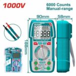 Total TMT5310002 Digital multimeter 1000V 6000 counts - Image 3