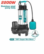 Total TWP7220026 Sewage submersible pump 2200W(3.0HP) 13M - Image 2