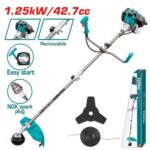 Total TP5434421 Gasoline grass trimmer and bush cutter 42.7cc 1.25Kw(2HP) - Image 2