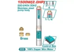 Total TWP515006 4" Deep well pump 1500W(2.0HP) 135m - Image 3