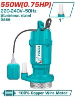 Total TWP65506 Submersible pump 550W(0.75HP) 25M - Image 3