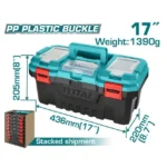 Total TPBX0171 17" Plastic tool box - Image 3