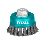 Total TAC32031 Wire cup brush 75mm, 3"