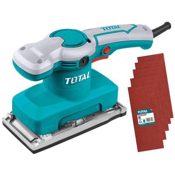 lijadora-orbital-total-320-tf1301826-herramienta-electrica-lijadoras-ferreteria-albaladejo-sl-art Total TF1301836 Finishing sander 320W - Image 1