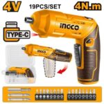 Ingco CSDLI0442 Cordless screwdriver 4V 4Nm - Image 2