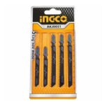 Ingco AKJ0051 Jig saw blade set 5pcs
