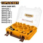 Ingco AKH0132 Bi-metal hole saw set 13pcs - Image 2