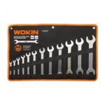 Wokin 150912 12-piece industrial double open-end spanner set
