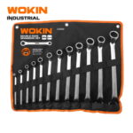 Wokin 12-piece industrial double ring spanner set. - Image 3