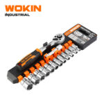 Wokin 14-piece 1/4-inch drive ratchet and socket set - Image 2