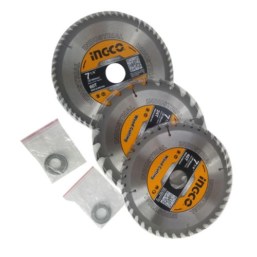 2 (7) Ingco TSB51852153 TCT saw blades set (3 Pcs/set) - Image 1