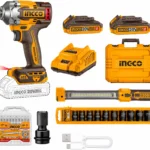 Ingco COSLI23056 Cordless 2 pcs combo kit 405Nm