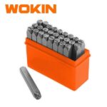 Wokin 27-Piece Letter Punch Set (6mm / 1/4") - Image 3