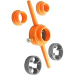 Wokin PVC Pipe Threading Set (1/2" - 1")