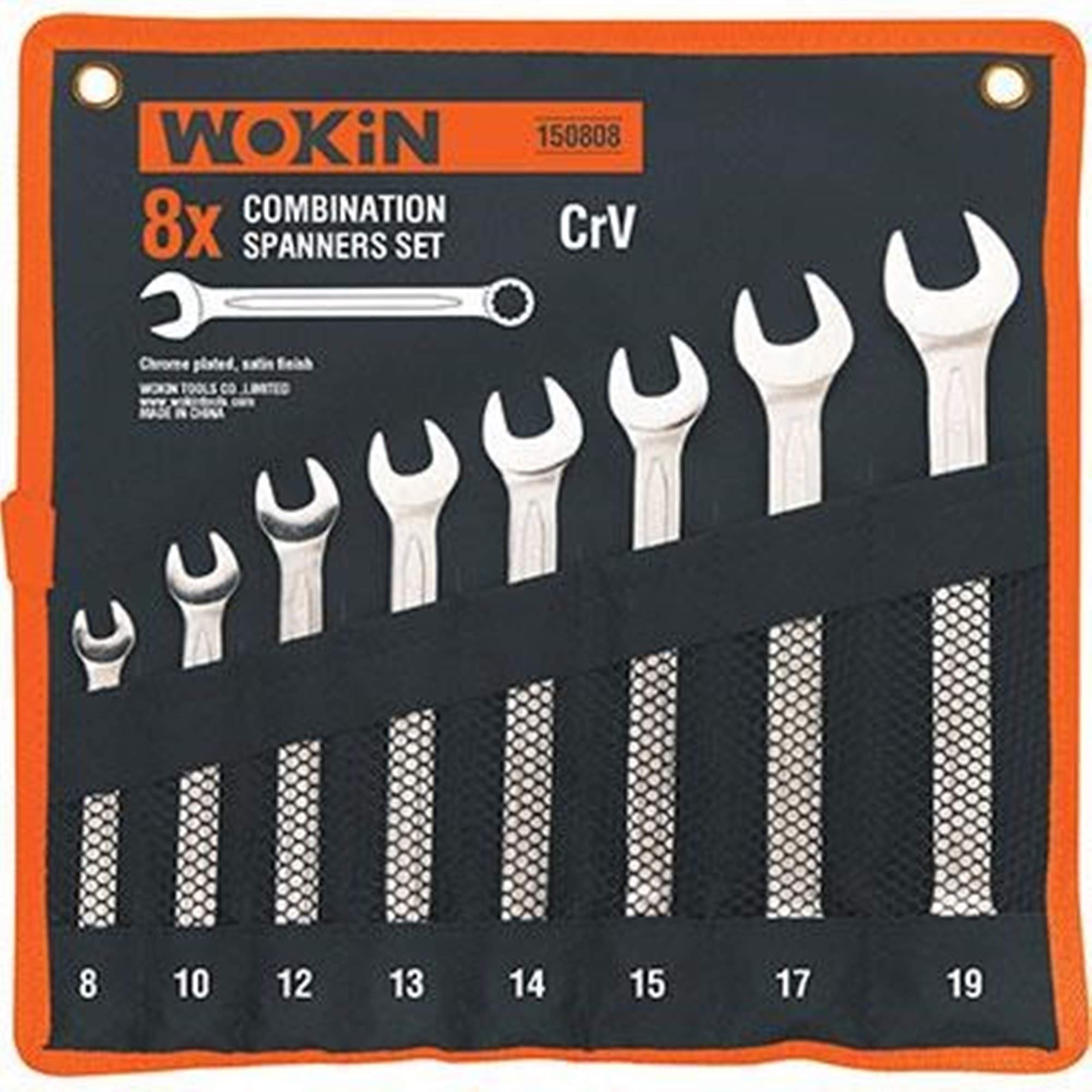71B6ZdKG5eL Wokin 8-piece industrial combination spanner set - Image 1