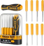 Ingco AKISD0901 9 Pcs interchangeable screwdriver set
