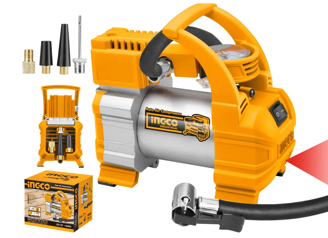 7bd7e2510299e57d50fb50c10ced777f Ingco AAC1408 Auto air compressor 140 psi - Image 1