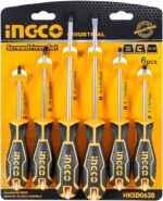 Ingco HKSD0628 6 Pcs screwdriver set