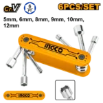 Ingco HFND0601 6 Pcs folding nut driver set - Image 3
