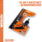 Wokin 206314 14-in-1 Ratchet Screwdriver Set - Image 3