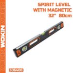 Wokin Industrial Magnetic Spirit Level (80cm / 32 inch) - Image 2
