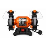 Wokin 350W Industrial Bench Grinder (8" / 200mm).