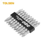 Tolsen 2036010-piece industrial double-ended Phillips screwdriver bit set - Image 2