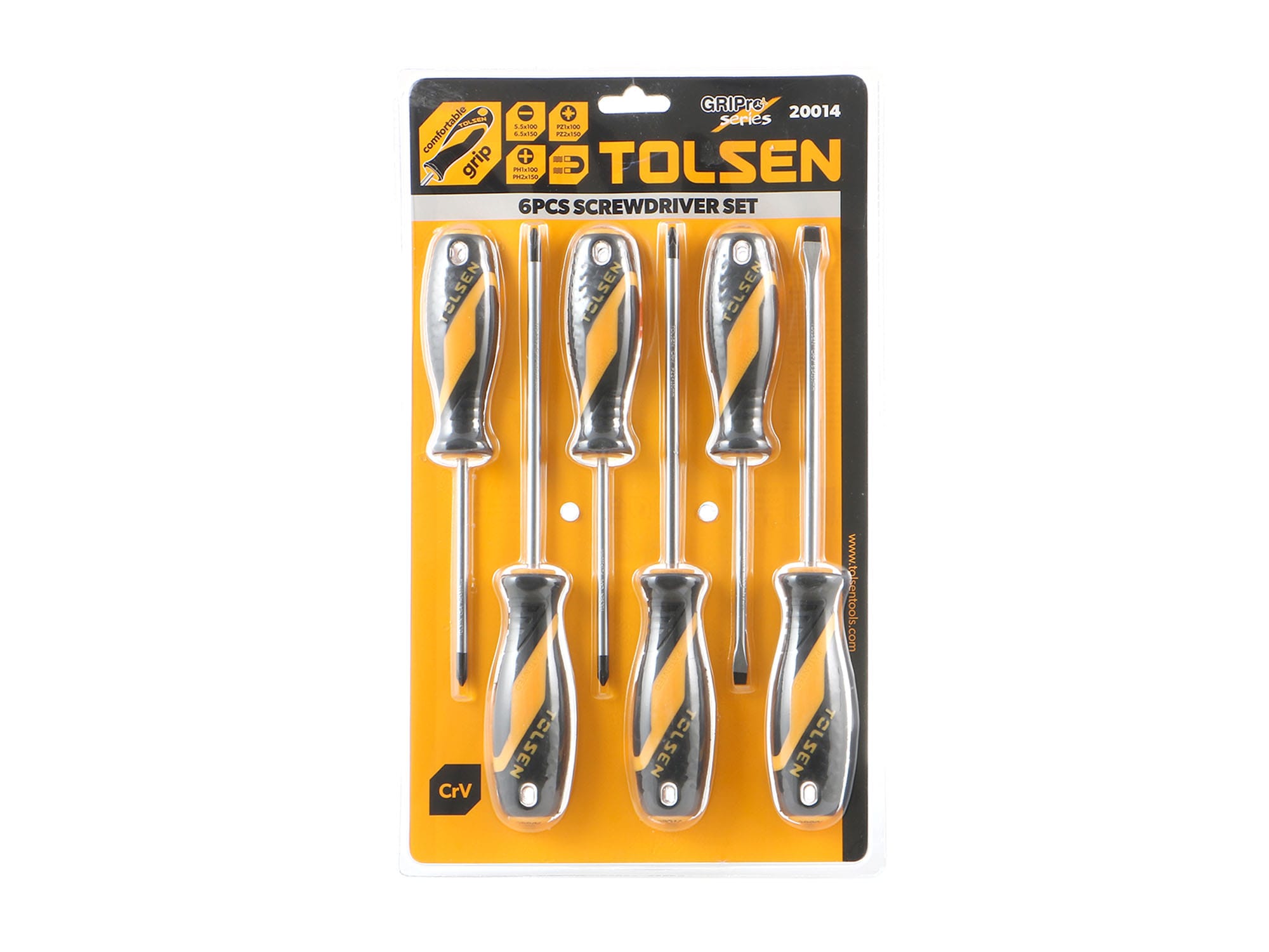 20014-2-2000x1500-1 Tolsen 20014 6-Piece Screwdriver Set - Image 1
