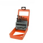 Wokin 19-Piece HSS Twist Drill Bit Set (1.0 mm – 10.0 mm).