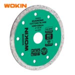 Wokin Continuous Rim Wet Diamond Cutting Disc (230mm X 22.2mm). - Image 3