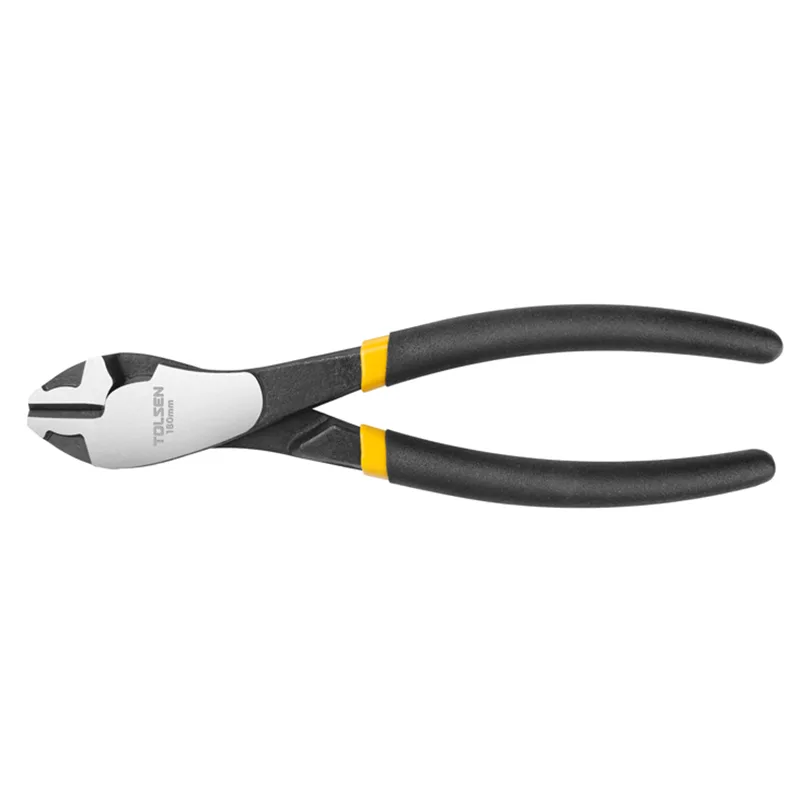 Tolsen-7-inch-high-leverage-diagonal-cutting-pliers.jpg Tolsen 10300 High Leverage Diagonal Cutting Pliers (200mm / 8") - Image 1