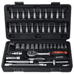 Wokin 155146 46-Piece 1/4" Industrial Drive Socket Set